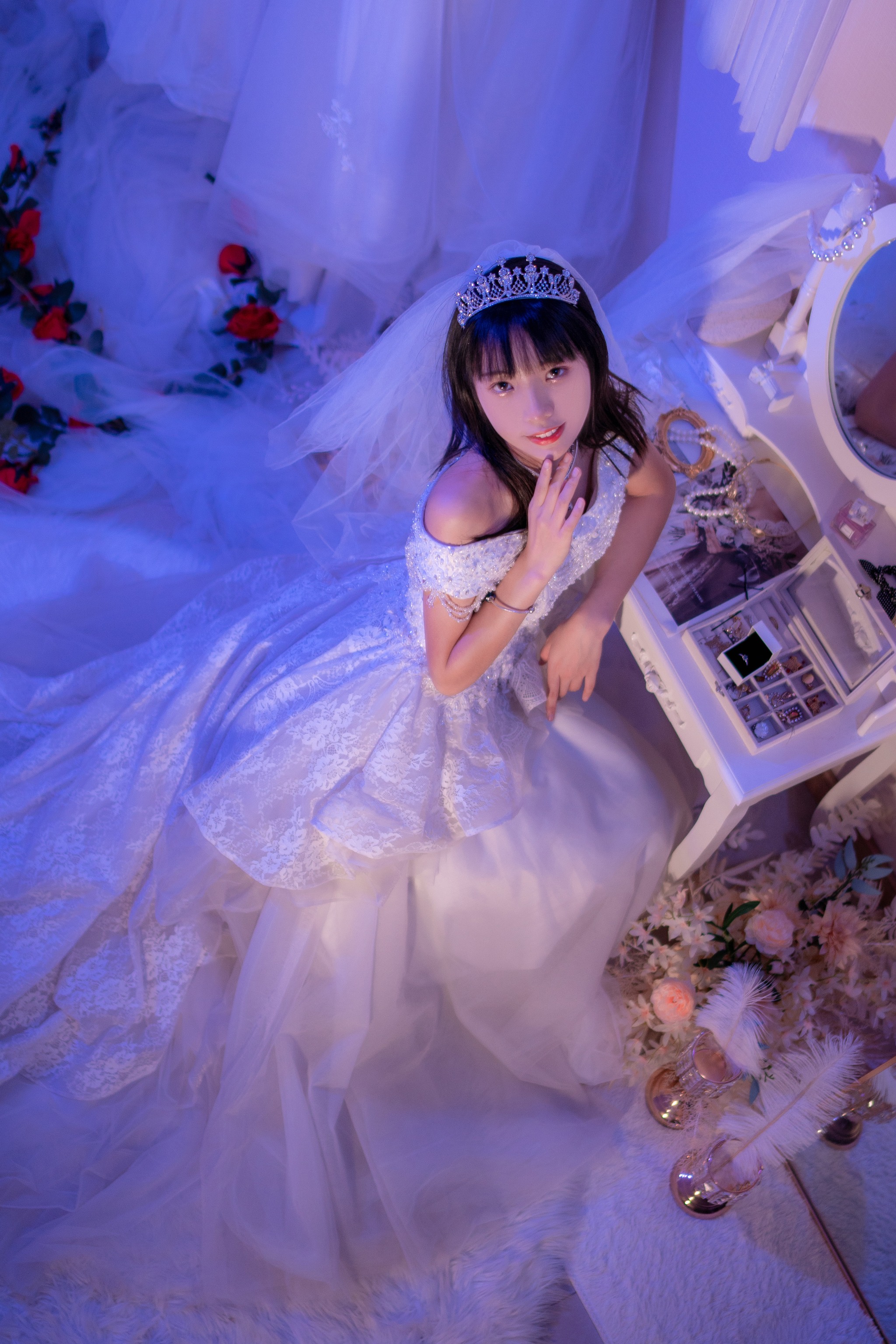 图片[1]-西瓜少女 西呱呀呀呀 – NO.019 西瓜少女(西呱呀呀呀) 花嫁 [33P]-XikXak